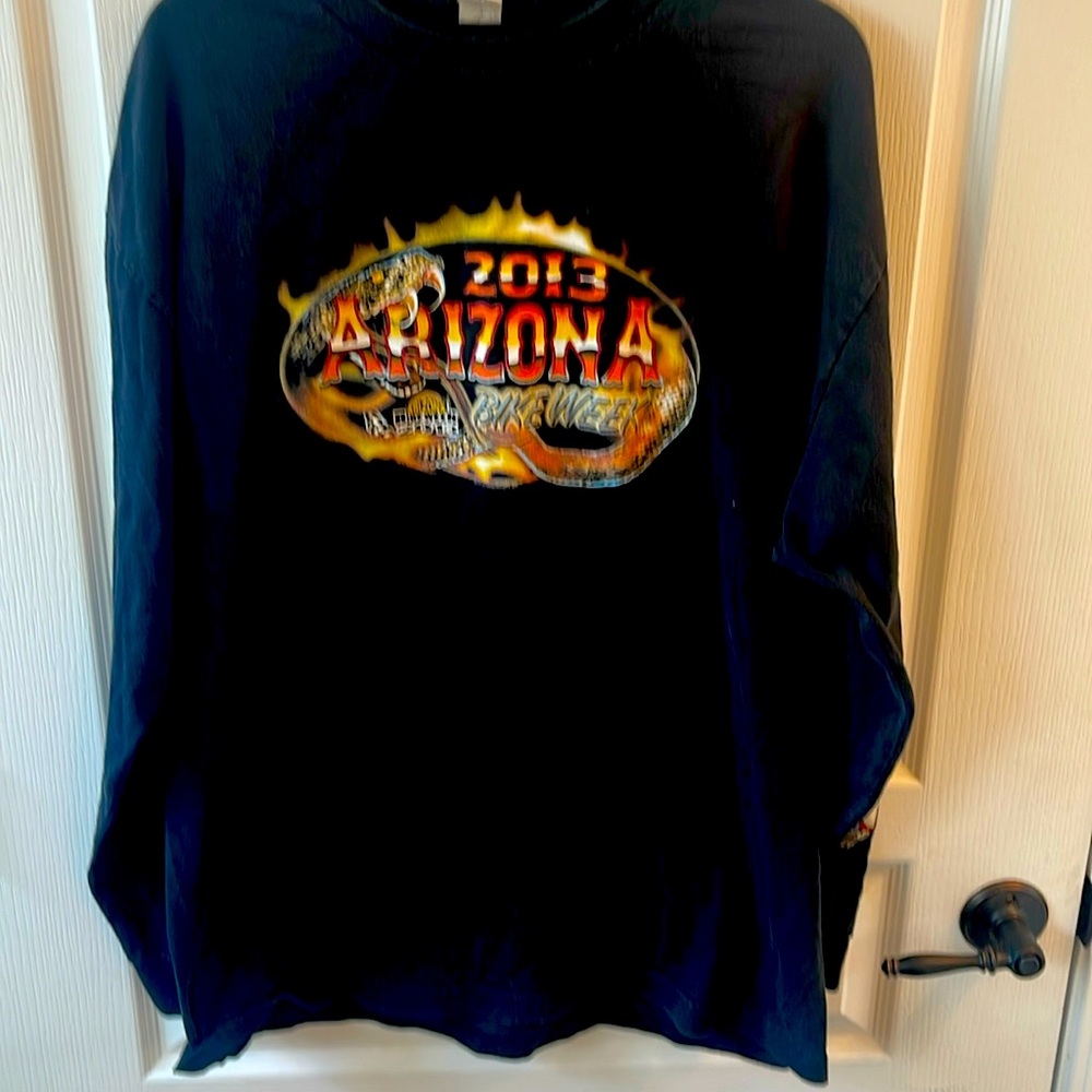 Men’s XL long sleeve Arizona Bike Week 2013 Vintage t shirt